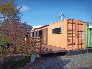 Refurbished shipping container